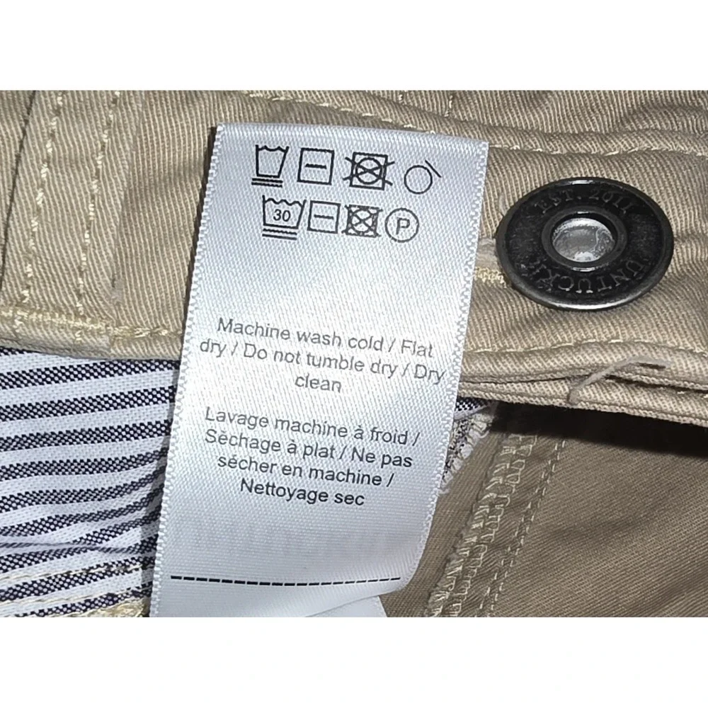 UNTUCKit‎ Don Santiago 5-Pocket Chino Pants Khaki Size 32x30 Straight Stretch